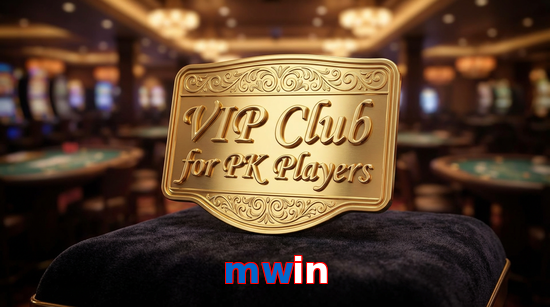 Main screen of Mwin vip page for PK players